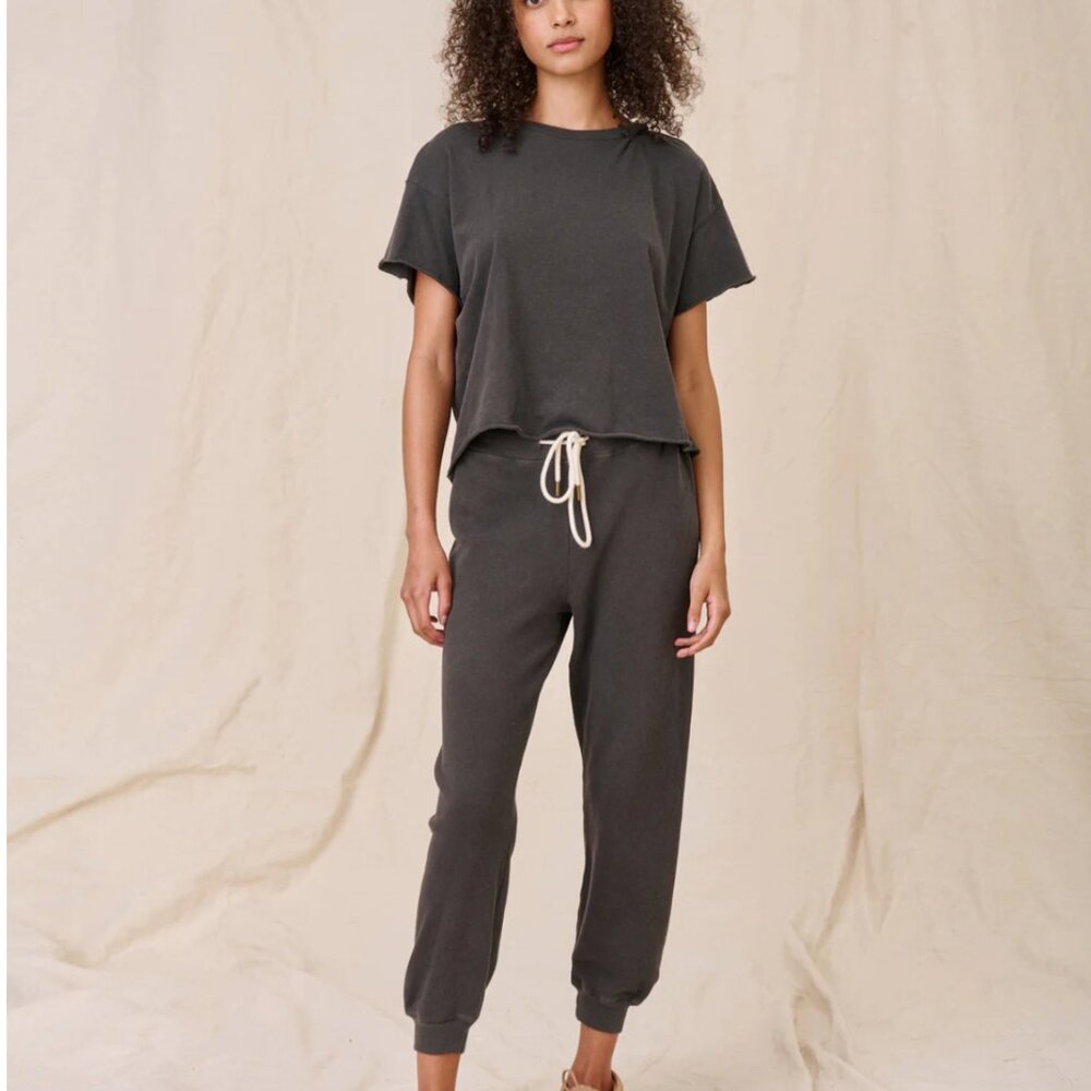 The Great Cropped Sweatpants SZ 1